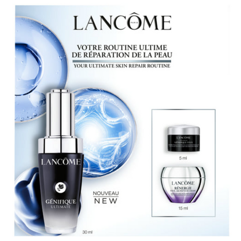 LANCOME Genifique Ultimate Serum 30mL Routine Set LANCOME Genifique Ultimate Serum 30mL Routine Set