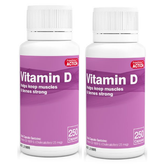 Pharmacy Action Vitamin D 1000IU 2 x 250 Capsules - Special Bundle