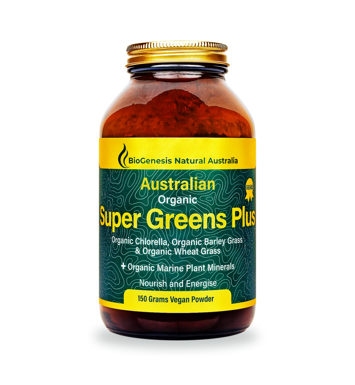 BioGenesis Natural Australia Organic Super Greens Plus Powder 150g