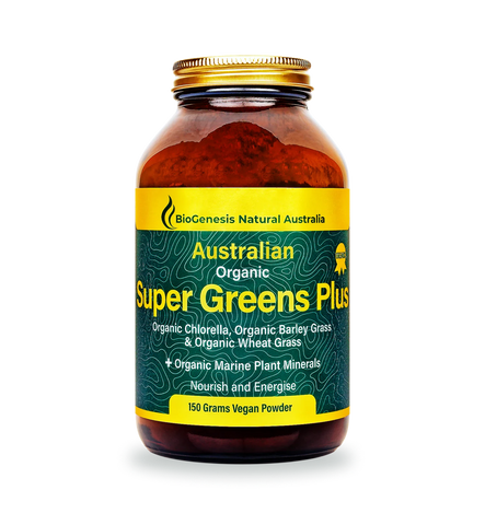 BioGenesis Natural Australia Organic Super Greens Plus Powder 150g BioGenesis Natural Australia Organic Super Greens Plus Powder 150g