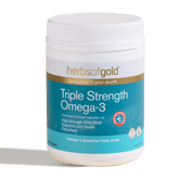 Herbs of Gold Triple Strength Omega 3 150 Capsules