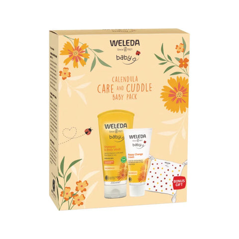 Weleda Baby Calendula Care and Cuddle Baby Pack Weleda Baby Calendula Care and Cuddle Baby Pack