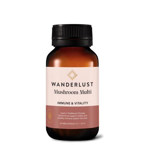 Wanderlust Mushroom Multi 60 Capsules Wanderlust Mushroom Multi 60 Capsules