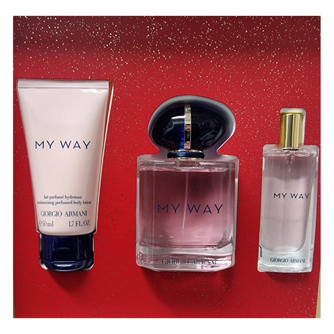 Giorgio Armani My Way Eau de Parfum 90mL 3 Piece Set Giorgio Armani My Way Eau de Parfum 90mL 3 Piece Set