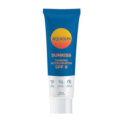 Aquasun Sunkiss Tanning Accelerator SPF 8 150mL Aquasun Sunkiss Tanning Accelerator SPF 8 150mL