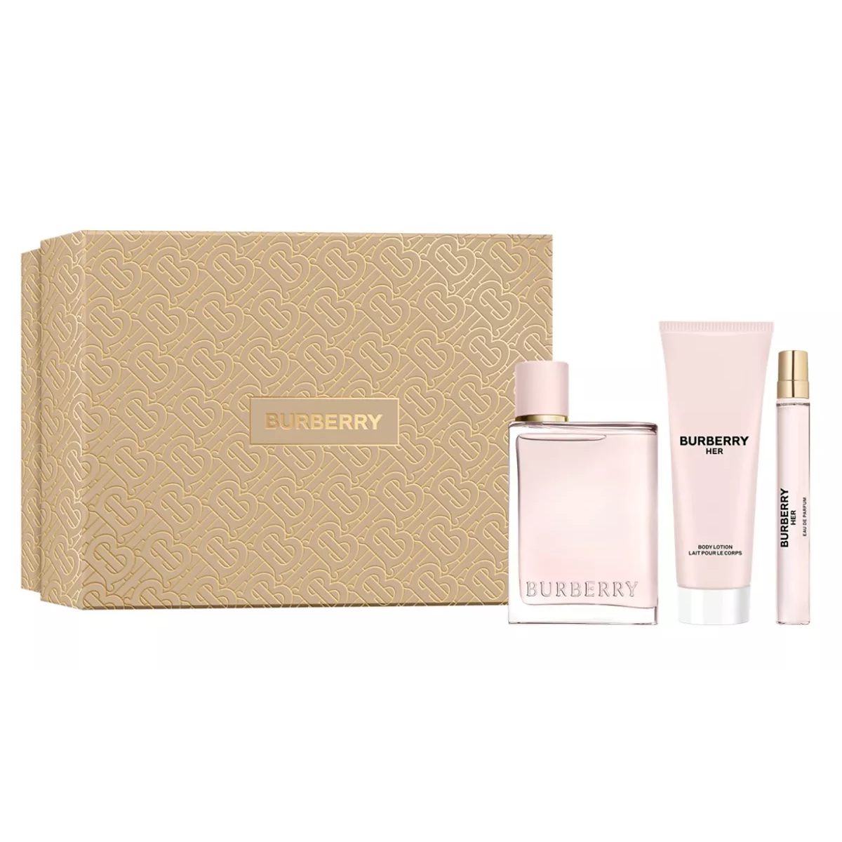 Burberry Her Eau de Parfum 100mL 3 Piece Set
