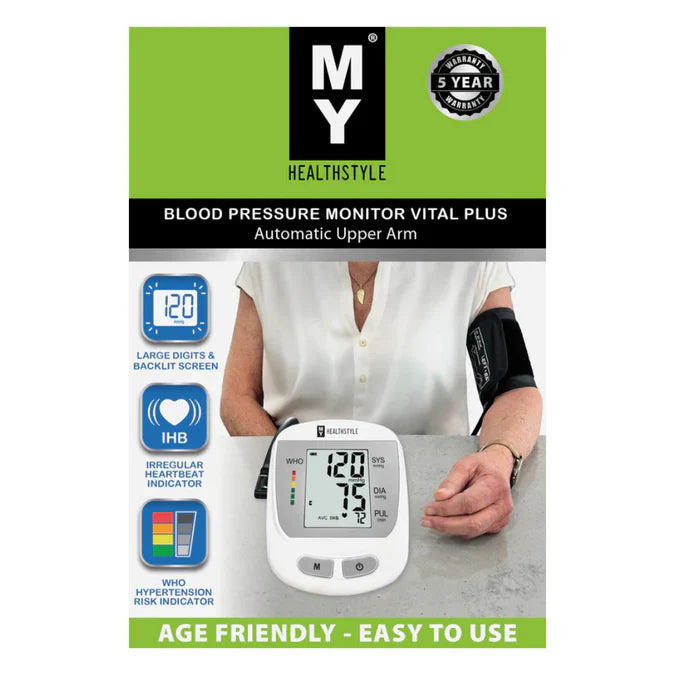 My Healthstyle Blood Pressure Monitor Vital Plus