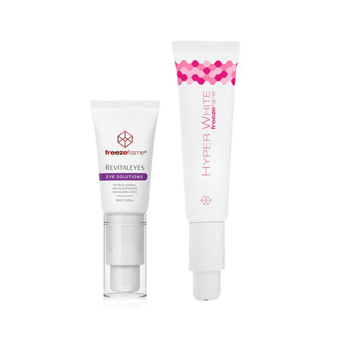 FreezeFrame Value Duo - Revitaleyes 15mL + Hyper White 30mL FreezeFrame Value Duo - Revitaleyes 15mL + Hyper White 30mL