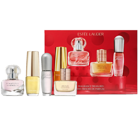 ESTEE LAUDER Fragrance Treasures Mini Fragrance Gift Set ESTEE LAUDER Fragrance Treasures Mini Fragrance Gift Set