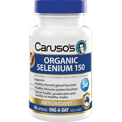 Caruso's Organic Selenium 150 60 Tablets Caruso's Organic Selenium 150 60 Tablets