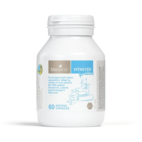 Bio Island Vitaeyes For Children 60 Softgel Capsules Bio Island Vitaeyes For Children 60 Softgel Capsules