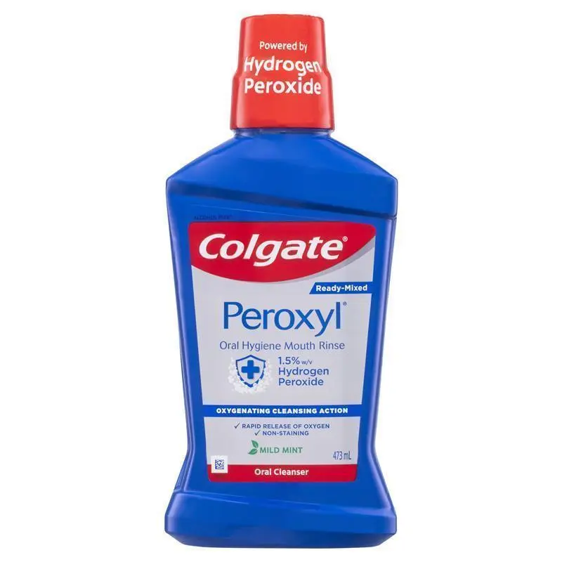 Colgate Peroxyl Oral Hygiene Mouth Rinse 473mL