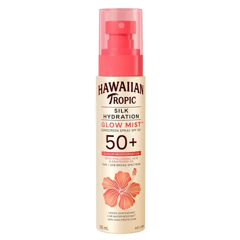 Hawaiian Tropic Silk Hydration Glow Mist 100mL Hawaiian Tropic Silk Hydration Glow Mist 100mL