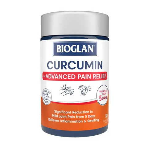 Bioglan Curcumin Advanced Pain Relief 50 Tablets Bioglan Curcumin Advanced Pain Relief 50 Tablets