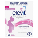 Elevit Pre-conception & Pregnancy 100 Tablets (Limit of ONE per Order)
