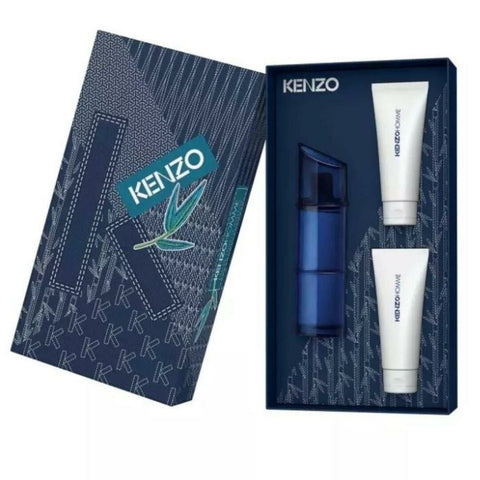 Kenzo Homme Eau de Toilette Intense 110mL 3 Piece Set Kenzo Homme Eau de Toilette Intense 110mL 3 Piece Set