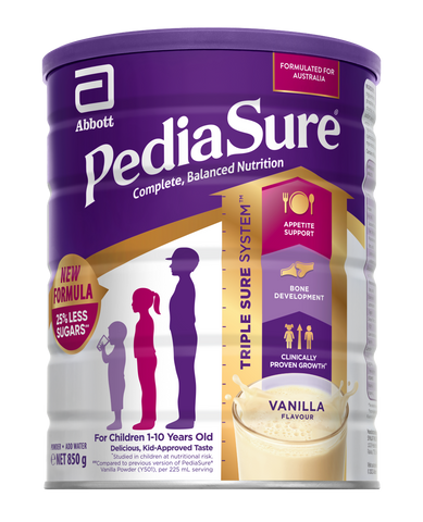 Pediasure Vanilla Formula 850g (expiry 7/26) Pediasure Vanilla Formula 850g (expiry 7/26)