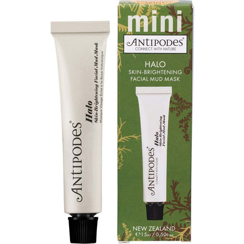 Antipodes Halo Skin-Brightening Facial Mud Mask 15mL Antipodes Halo Skin-Brightening Facial Mud Mask 15mL