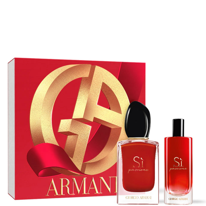 Giorgio Armani Sì Passione Eau de Parfum 50mL + Travel Spray 15mL Set