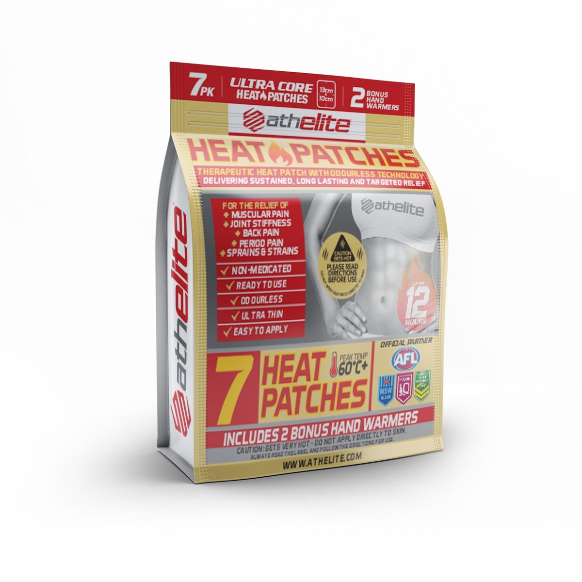 Athelite Heat Patches Regular 7 Pack