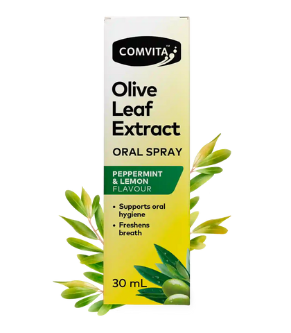 COMVITA Olive Leaf Extract Oral Spray Peppermint & Lemon 30mL COMVITA Olive Leaf Extract Oral Spray Peppermint & Lemon 30mL