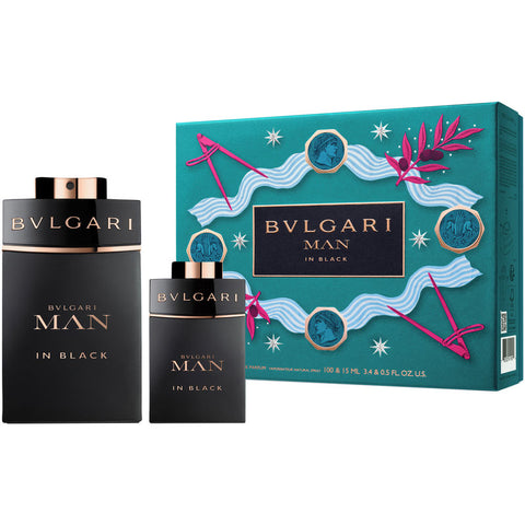 Bvlgari Man In Black Eau de Parfum 100mL 2 Piece Set Bvlgari Man In Black Eau de Parfum 100mL 2 Piece Set