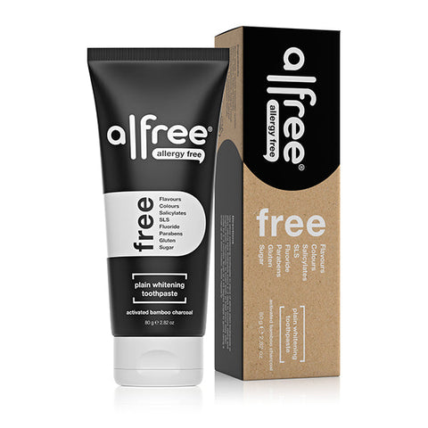 Alfree Plain Whitening Charcoal Toothpaste 80g Alfree Plain Whitening Charcoal Toothpaste 80g