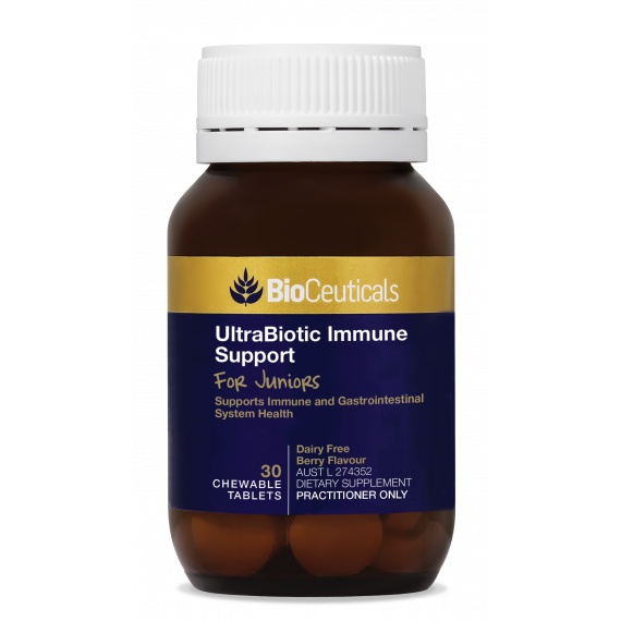 Bioceuticals UltraBiotic Immune Support For Juniors 30 Tablets