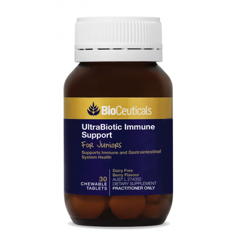 Bioceuticals UltraBiotic Immune Support For Juniors 30 Tablets Bioceuticals UltraBiotic Immune Support For Juniors 30 Tablets