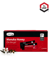 COMVITA UMF 5+ Manuka Honey On-The-Go 10g 12 Sachets (Ships March)
