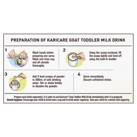 Karicare Stage 3 Toddler Goat Milk Drink From 12+ Months 900g Karicare Stage 3 Toddler Goat Milk Drink From 12+ Months 900g