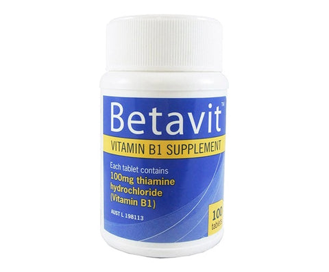 Betavit Vitamin B1 100 Tablets Betavit Vitamin B1 100 Tablets
