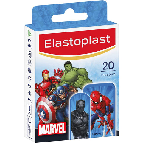Elastoplast Marvel Avengers Plasters 20 Pack Elastoplast Marvel Avengers Plasters 20 Pack