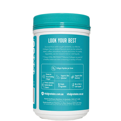 Vital Proteins Marine Collagen Unflavoured 221g Vital Proteins Marine Collagen Unflavoured 221g