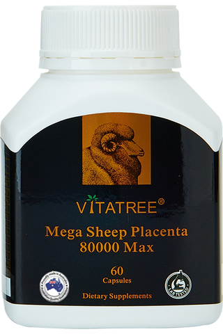 VITATREE Maxi Sheep placenta 80000 Max 60 Capsules