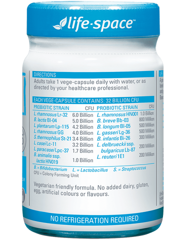 Life-Space Broad Spectrum Probiotic 90 Capsules Life-Space Broad Spectrum Probiotic 90 Capsules