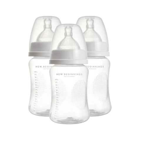 New Beginnings Feeding Pp Bottle Triple Pack - 3 x 250mL New Beginnings Feeding Pp Bottle Triple Pack - 3 x 250mL