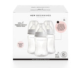 New Beginnings Feeding Pp Bottle Triple Pack - 3 x 250mL
