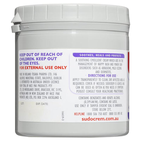 Sudocrem Baby Cream 400g for Nappy Rash Sudocrem Baby Cream 400g for Nappy Rash