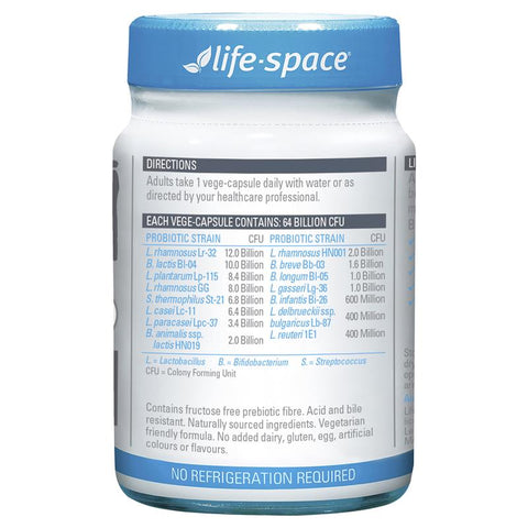 Life-Space Double Strength Probiotic 30 Capsules Life-Space Double Strength Probiotic 30 Capsules