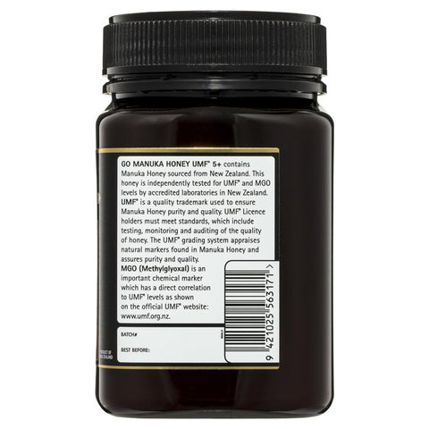 GO Healthy Manuka Honey UMF 5+ (MGO Healthy 83+) 500gm GO Healthy Manuka Honey UMF 5+ (MGO Healthy 83+) 500gm