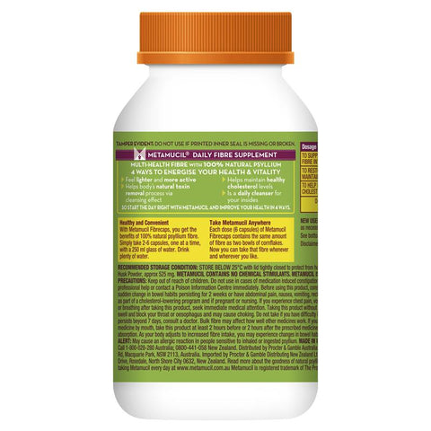 METAMUCIL 300 FIBRECAPS METAMUCIL 300 FIBRECAPS