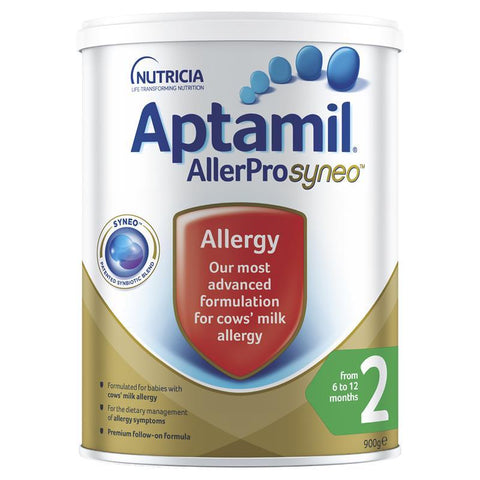 Aptamil AllerPro Syneo 2 Allergy Premium Baby Follow-On Formula From 6-12 Months 900g Aptamil AllerPro Syneo 2 Allergy Premium Baby Follow-On Formula From 6-12 Months 900g