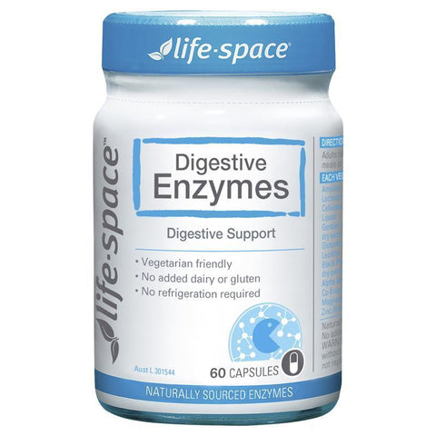 Life-Space Digestive Enzymes 60 Capsules Life-Space Digestive Enzymes 60 Capsules