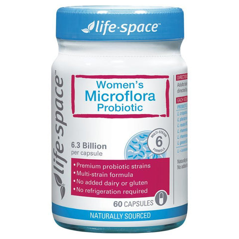 Life-Space Women's Microflora Probiotic 60 Capsules Life-Space Women's Microflora Probiotic 60 Capsules