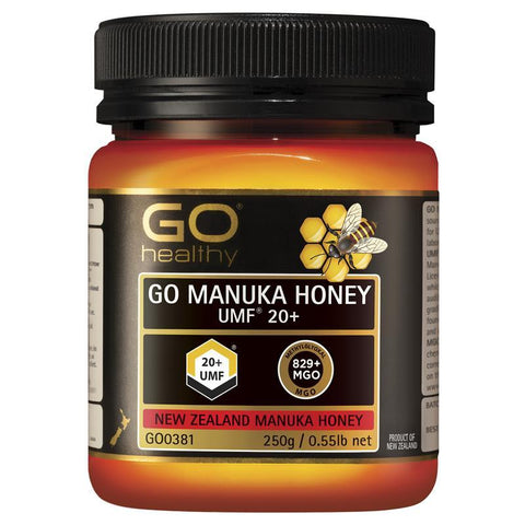GO Healthy Manuka Honey UMF 20+ (MGO 829+) 250gm GO Healthy Manuka Honey UMF 20+ (MGO 829+) 250gm