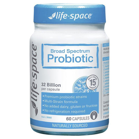 Life-Space Broad Spectrum Probiotic 60 Capsules Life-Space Broad Spectrum Probiotic 60 Capsules