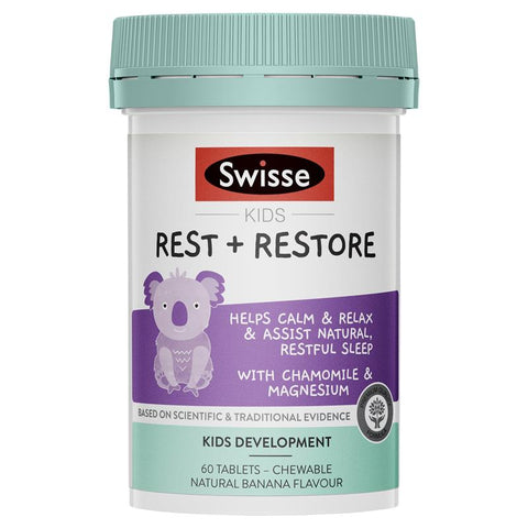 Swisse Kids Rest & Restore 60 Tablets Swisse Kids Rest & Restore 60 Tablets