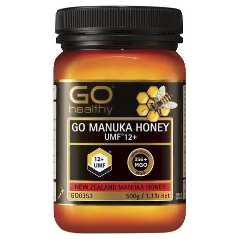 GO Healthy Manuka Honey UMF 12+ (MGO 350+) 500gm GO Healthy Manuka Honey UMF 12+ (MGO 350+) 500gm