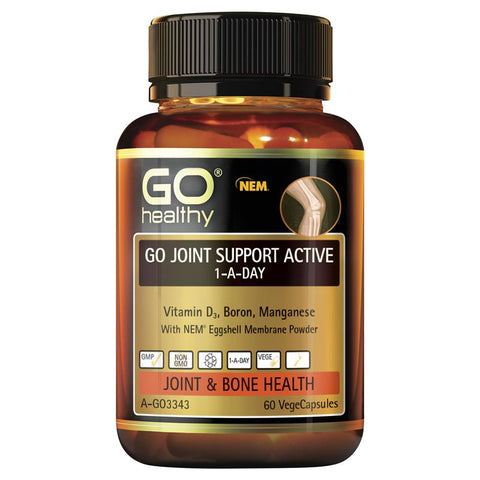 GO Healthy Joint Support Active 1 A Day 60 Vege Capsules GO Healthy Joint Support Active 1 A Day 60 Vege Capsules